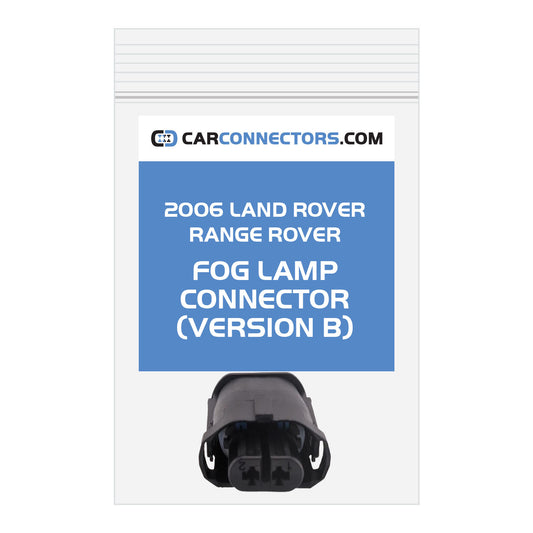Fog Lamp (Version B) Connector for 2006 Land Rover Range Rover