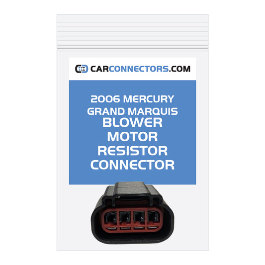 Blower Motor Resistor Connector for 2006 Mercury Grand Marquis