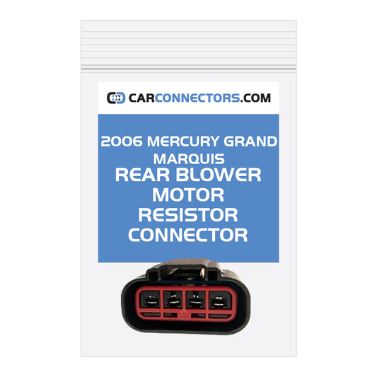 Rear Blower Motor Resistor Connector for 2006 Mercury Grand Marquis