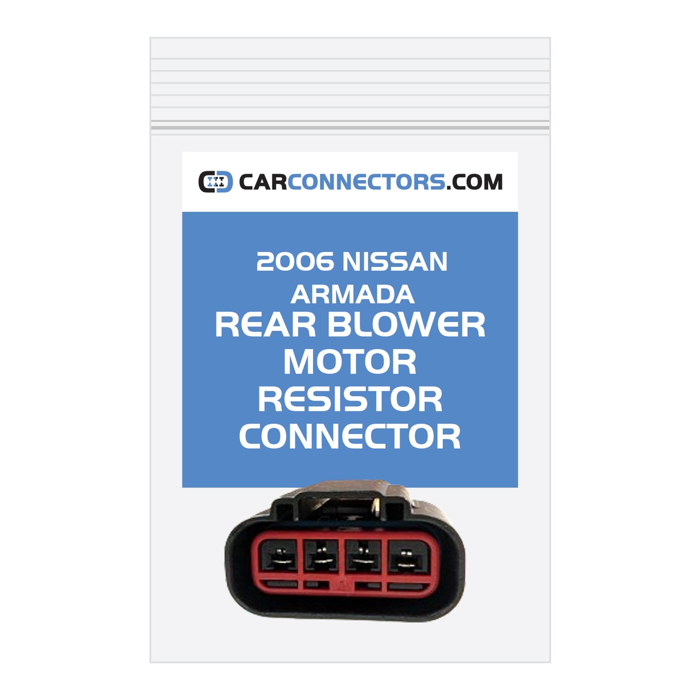 Rear Blower Motor Resistor Connector for 2006 Nissan Armada