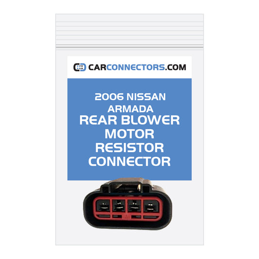 Rear Blower Motor Resistor Connector for 2006 Nissan Armada