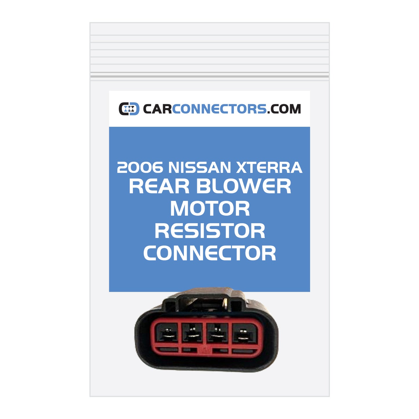 Rear Blower Motor Resistor Connector for 2006 Nissan Xterra