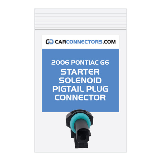Starter Solenoid Pigtail PLUG Connector for 2006 Pontiac G6