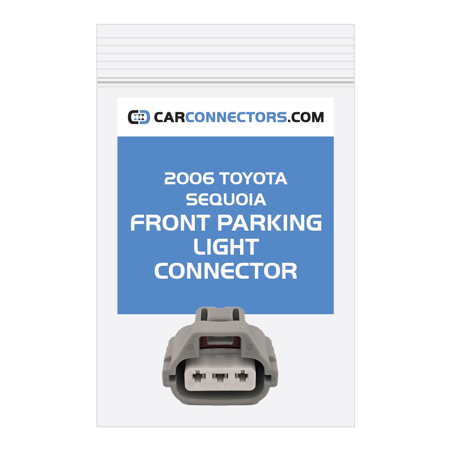 Front Parking Light Connector for 2006 Toyota Sequoia