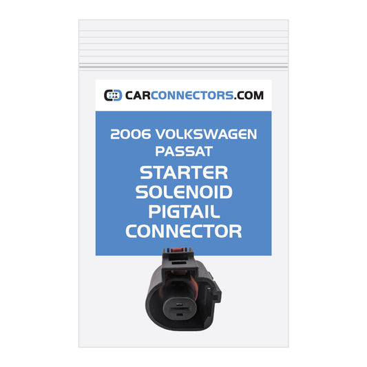 Starter Solenoid Pigtail Connector for 2006 Volkswagen Passat