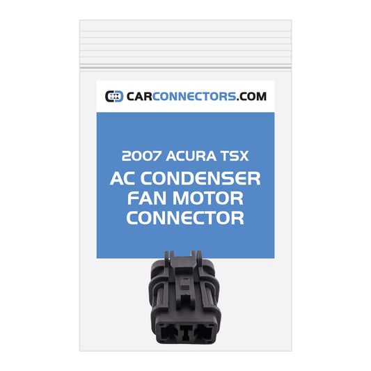 AC Condenser Fan Motor Connector for 2007 Acura TSX
