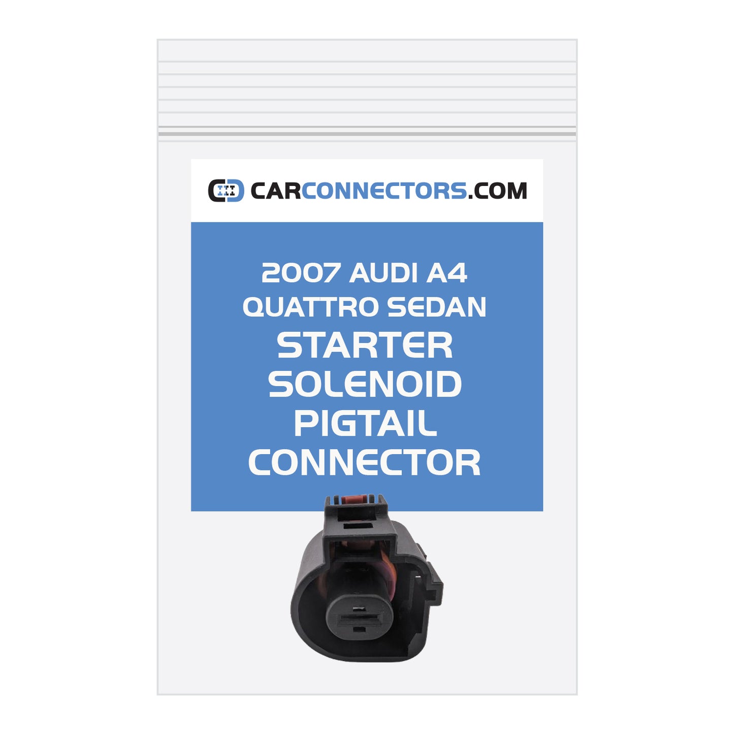 Starter Solenoid Pigtail Connector for 2007 Audi A4 Quattro Sedan