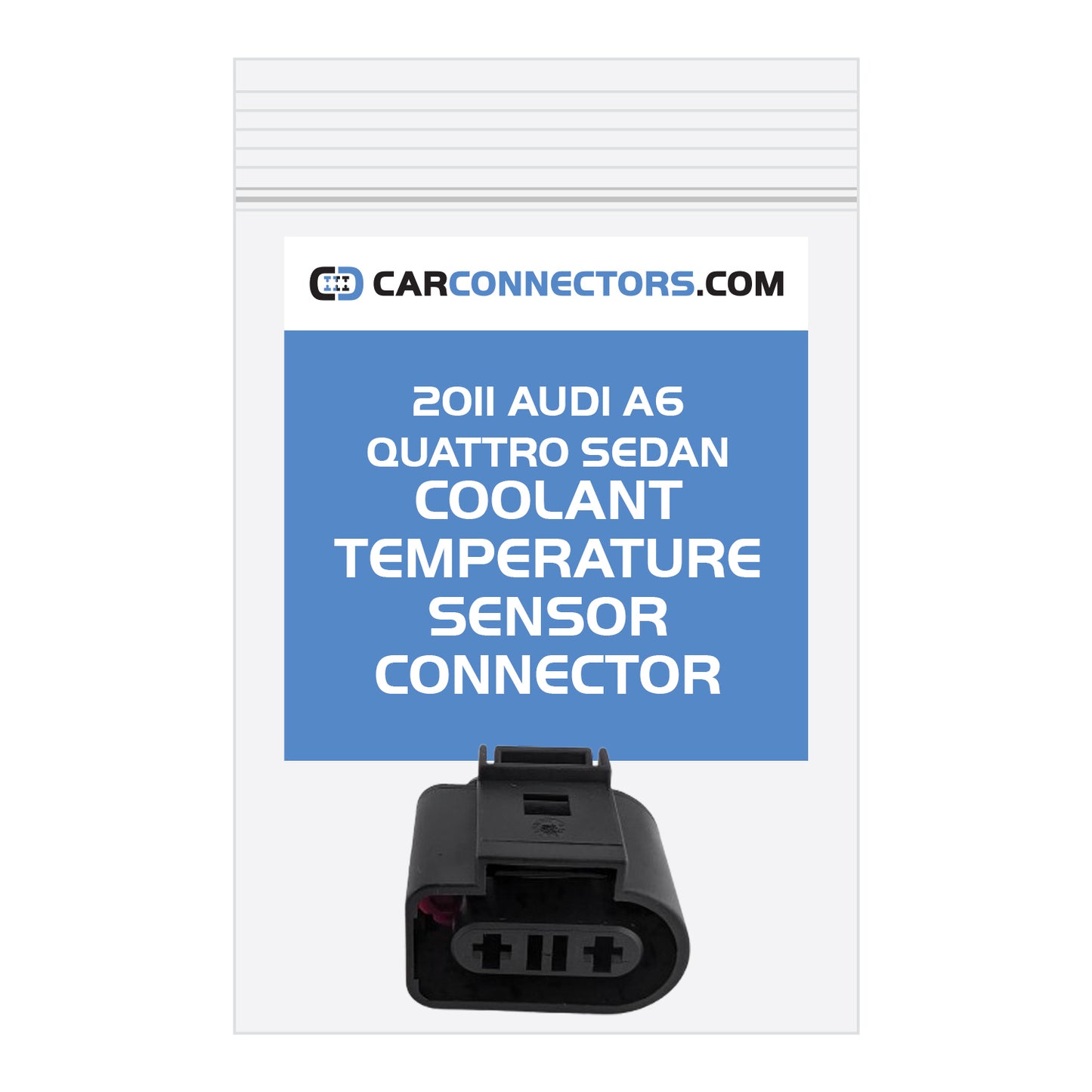 Coolant Temperature Sensor (Version B) Connector for 2007 Audi A6 Quattro Sedan