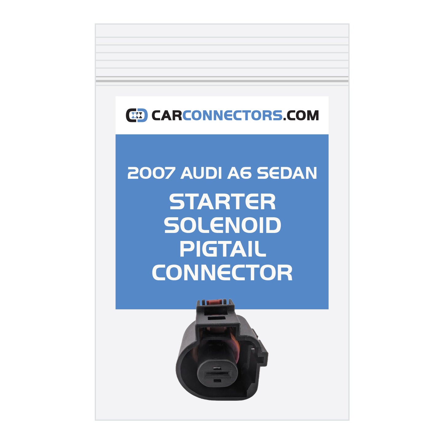 Starter Solenoid Pigtail Connector for 2007 Audi A6 Sedan