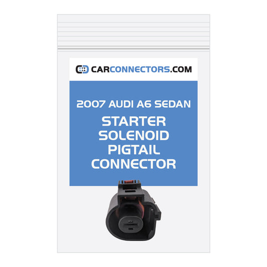 Starter Solenoid Pigtail Connector for 2007 Audi A6 Sedan