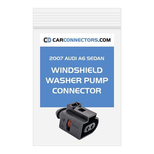 Windshield Washer Pump Connector for 2007 Audi A6 Sedan