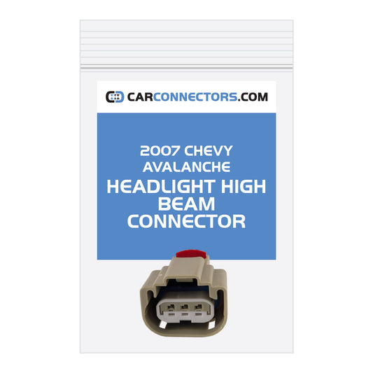 Headlight High Beam Connector for 2007 Chevy Avalanche