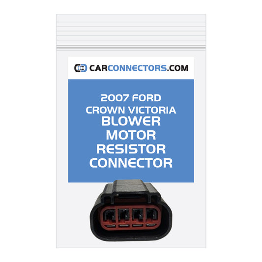 Blower Motor Resistor Connector for 2007 Ford Crown Victoria