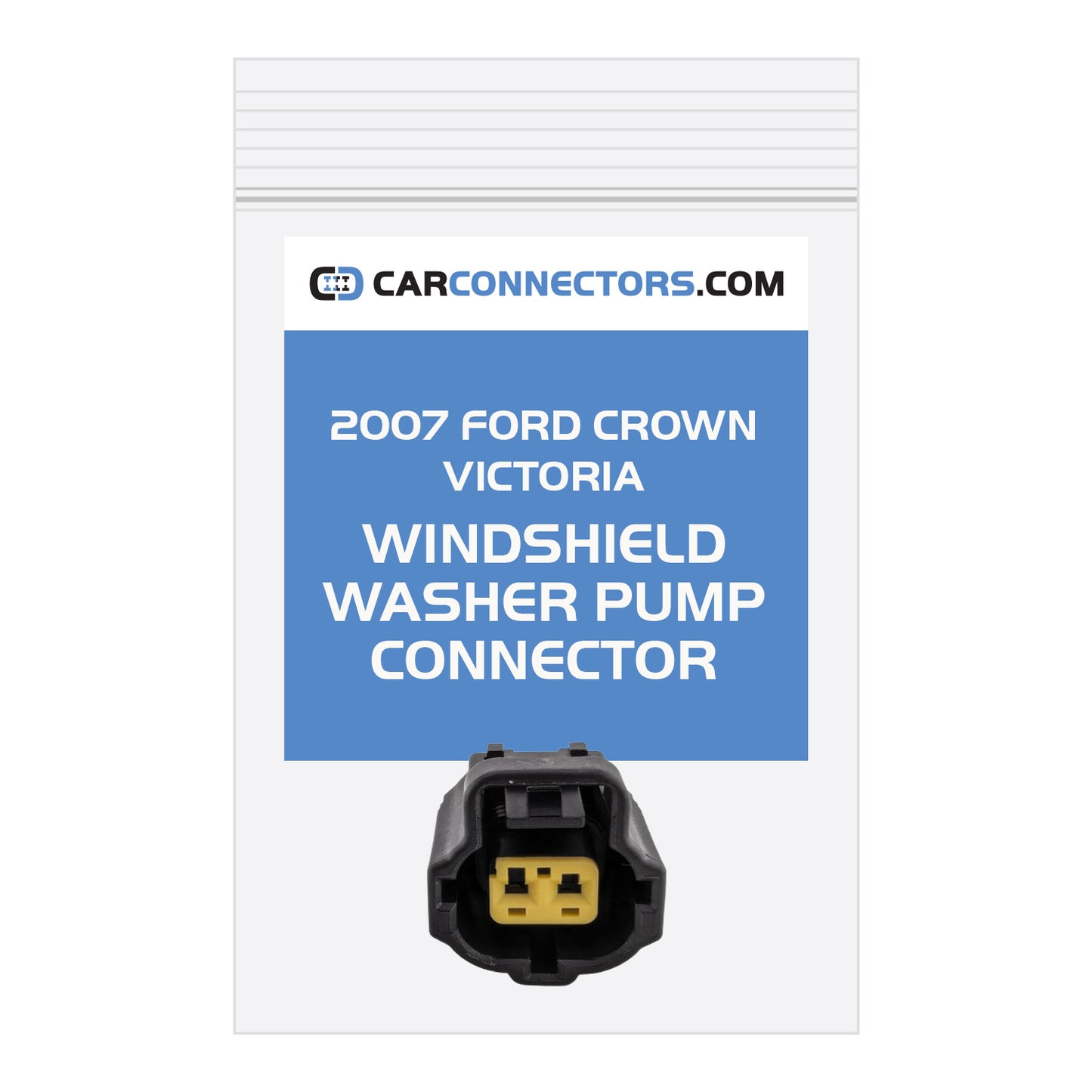 Windshield Washer Pump Connector for 2007 Ford Crown Victoria