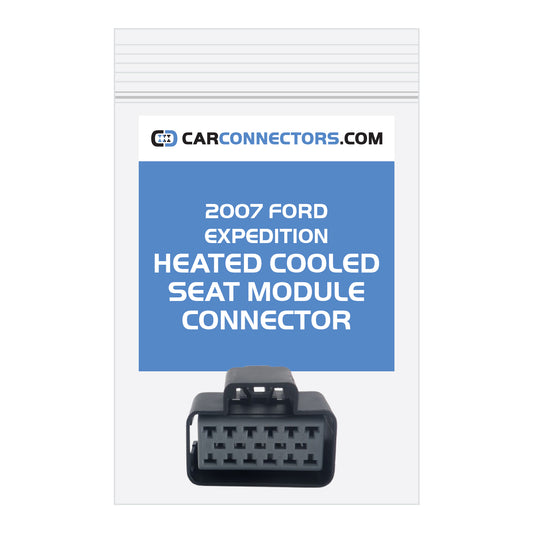 Heated Cooled Seat Module Connector for 2007 Ford Expedition