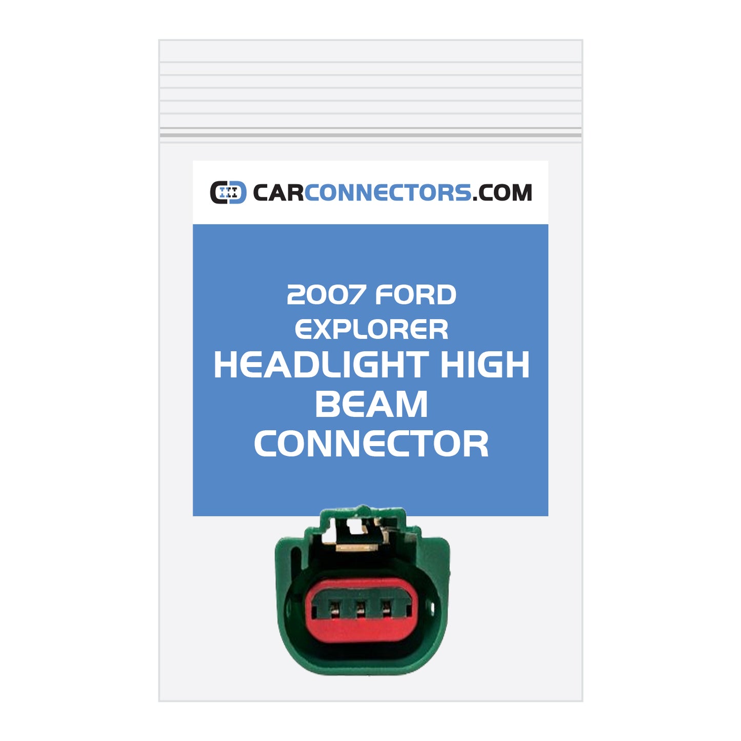 Headlight High Beam Connector for 2007 Ford Explorer