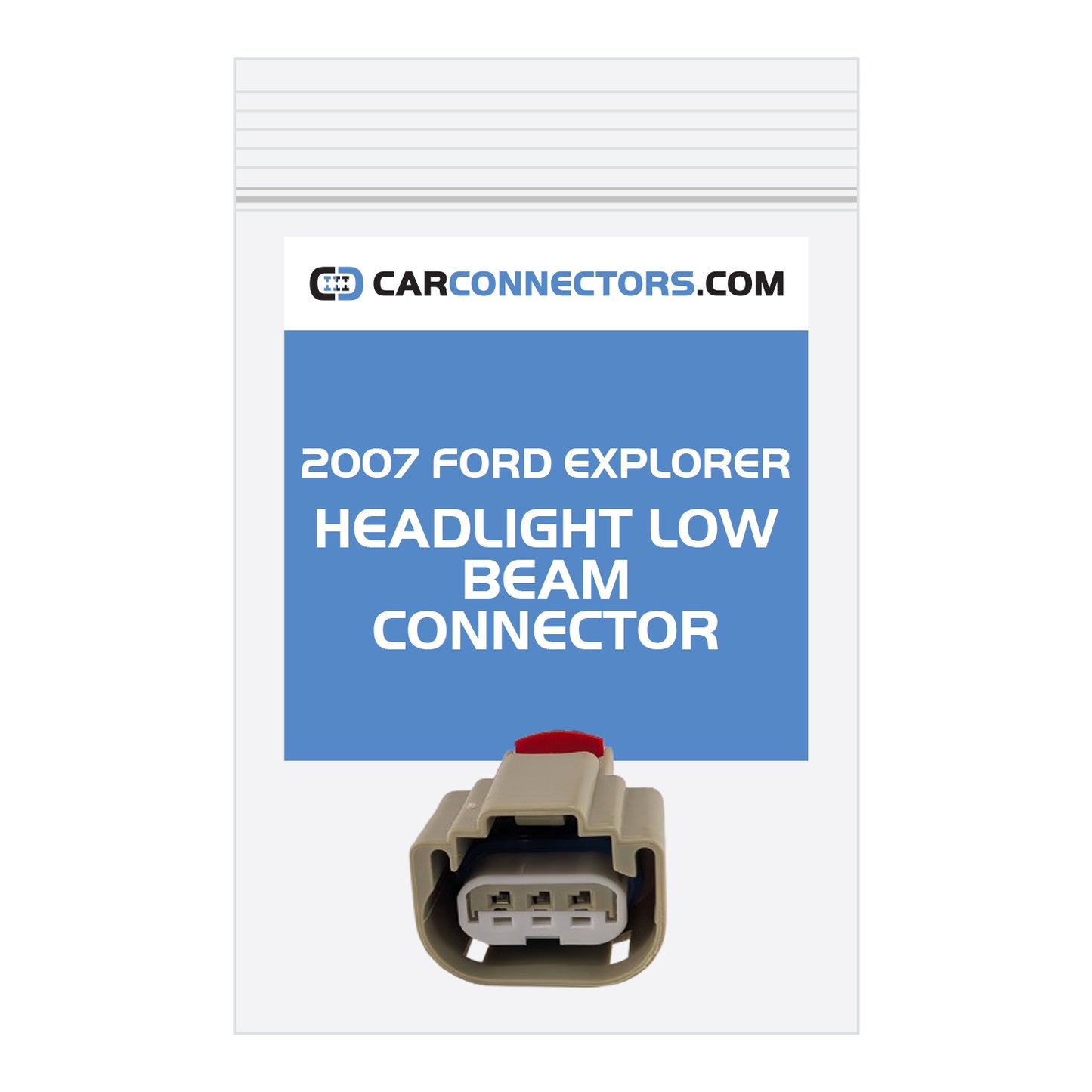 Headlight Low Beam Connector for 2007 Ford Explorer