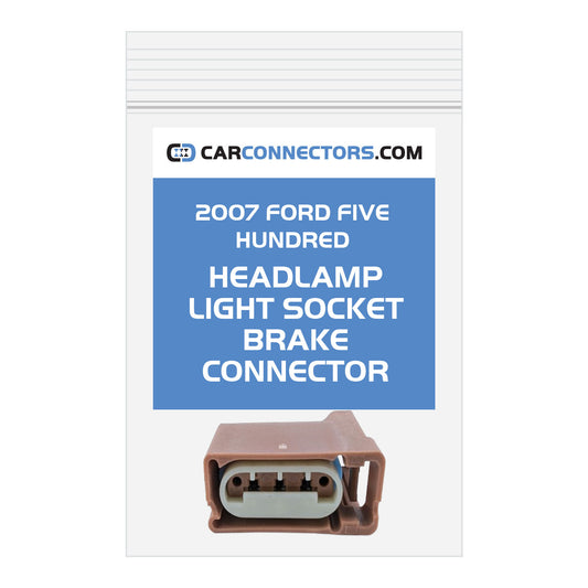 Headlamp Light Socket Brake Connector for 2007 Ford Five Hundred