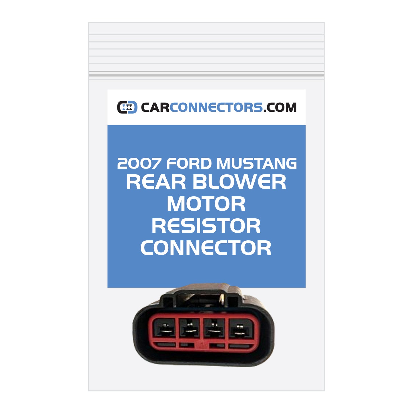 Rear Blower Motor Resistor Connector for 2007 Ford Mustang