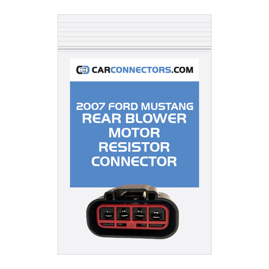 Rear Blower Motor Resistor Connector for 2007 Ford Mustang