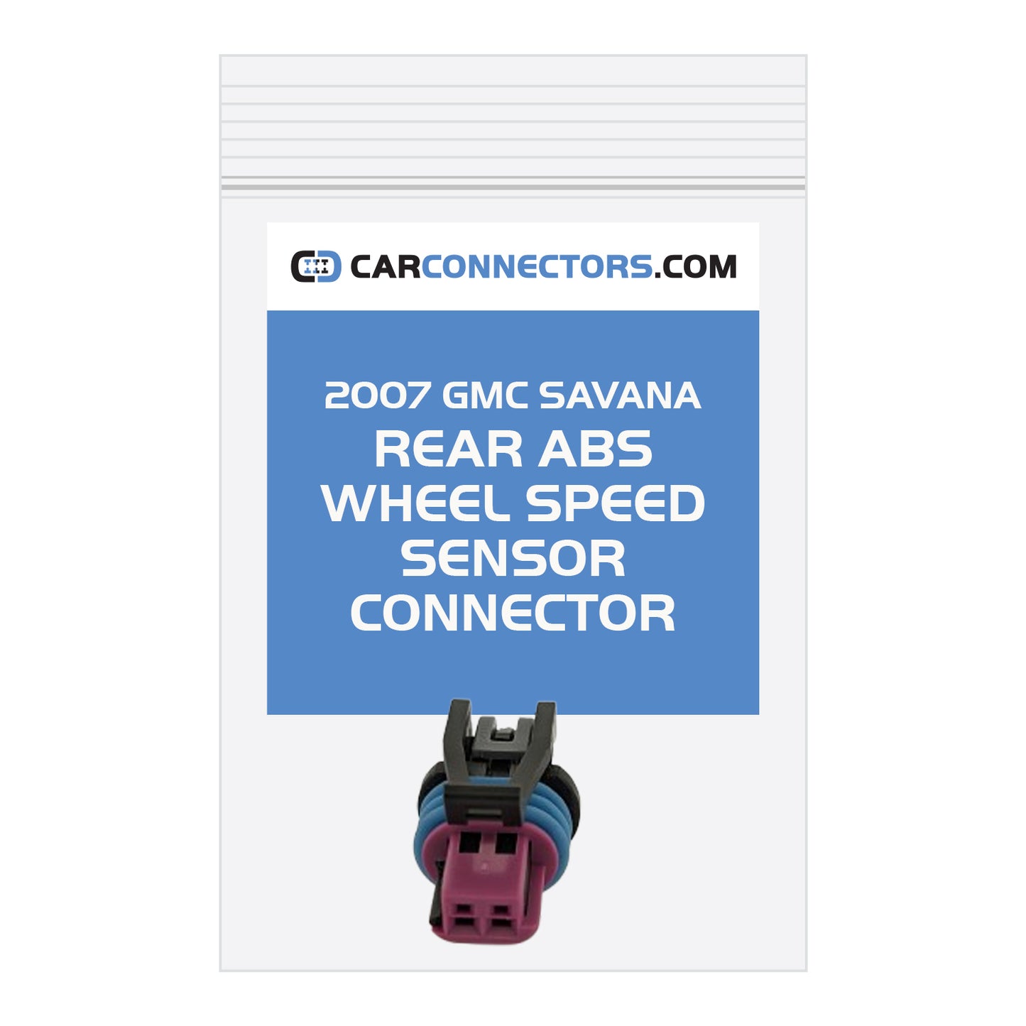 Rear ABS Wheel Speed Sensor Connector for 2007 GMC Savana