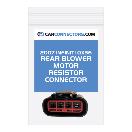 Rear Blower Motor Resistor Connector for 2007 Infiniti QX56