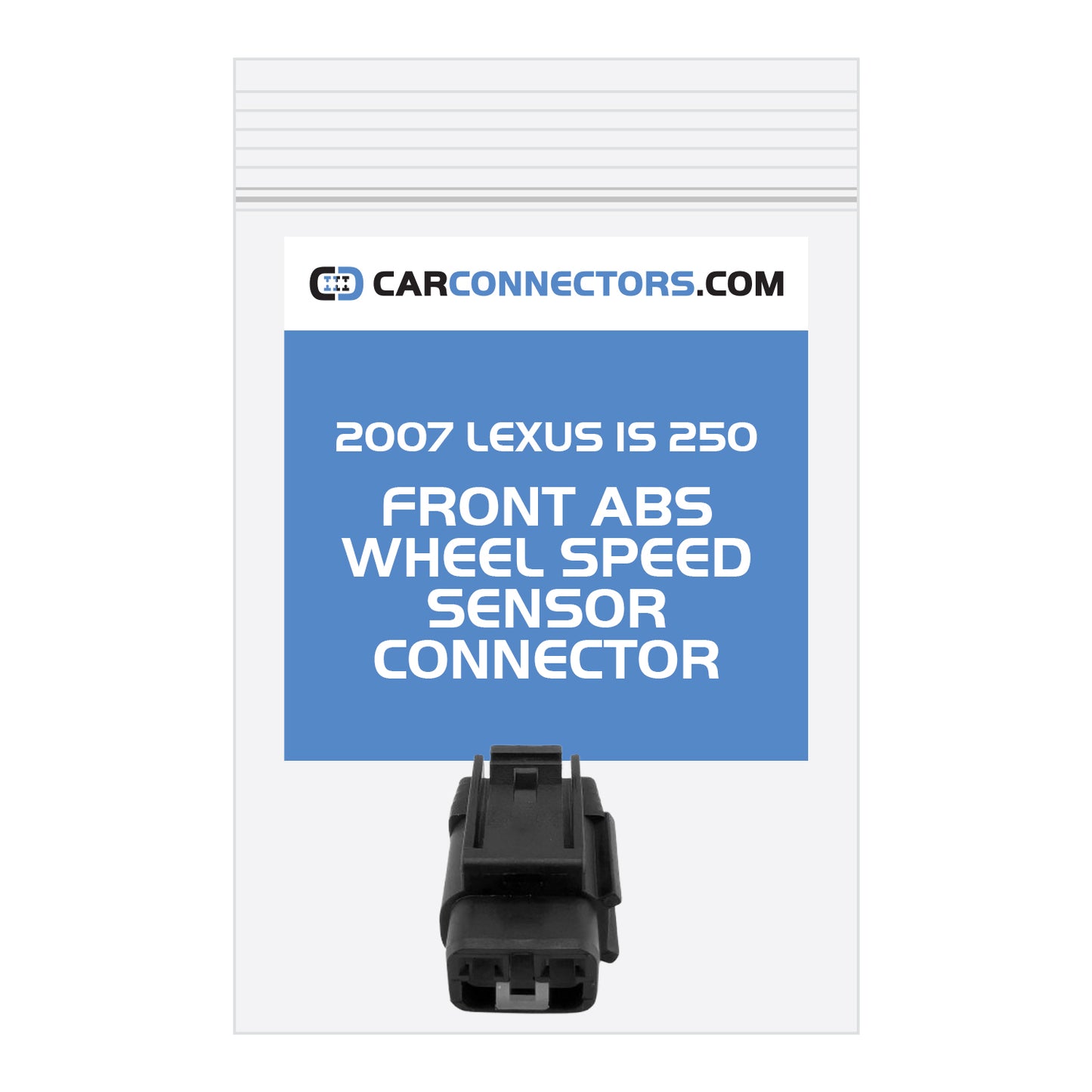Front ABS Wheel Speed Sensor Connector for 2007 Lexus IS 250