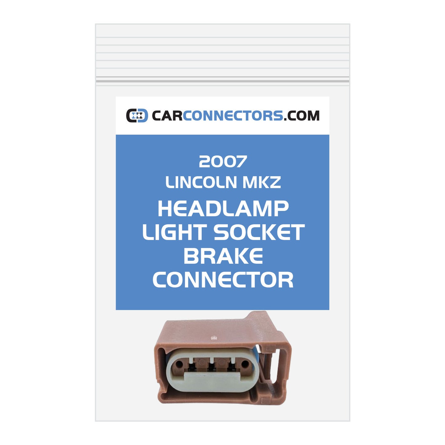 Headlamp Light Socket Brake Connector for 2007 Lincoln MKZ