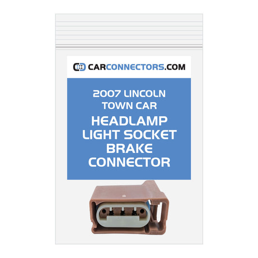 Headlamp Light Socket Brake Connector for 2007 Lincoln Town Car