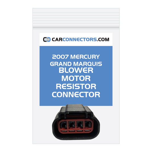 Blower Motor Resistor Connector for 2007 Mercury Grand Marquis