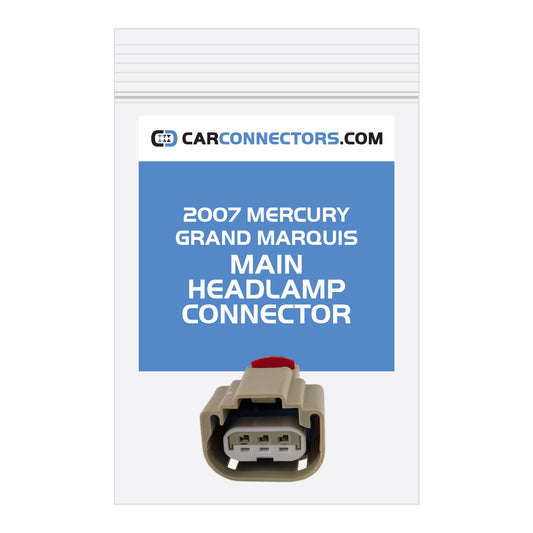 Main Headlamp Connector for 2007 Mercury Grand Marquis
