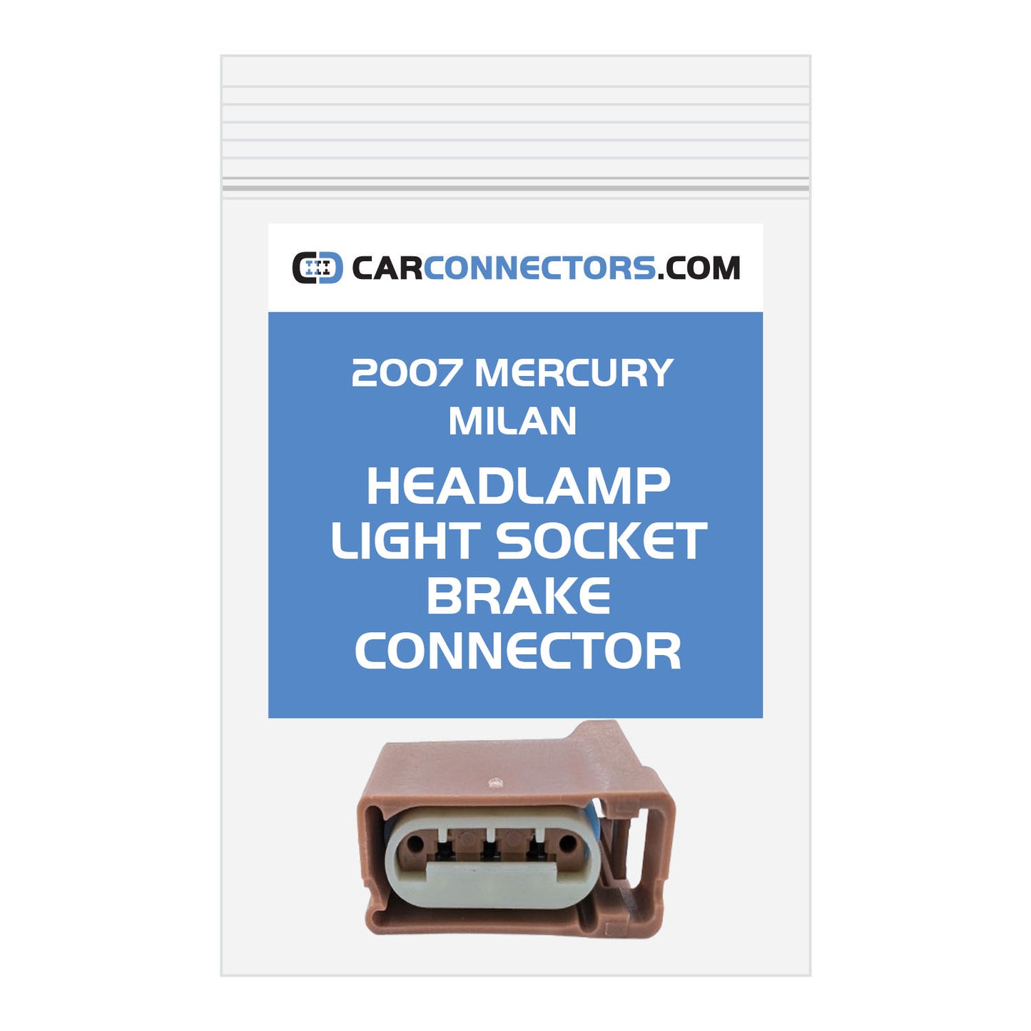 Headlamp Light Socket Brake Connector for 2007 Mercury Milan