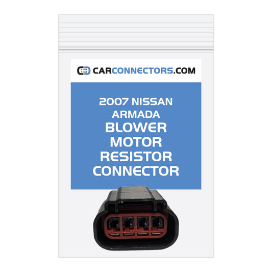 Blower Motor Resistor Connector for 2007 Nissan Armada