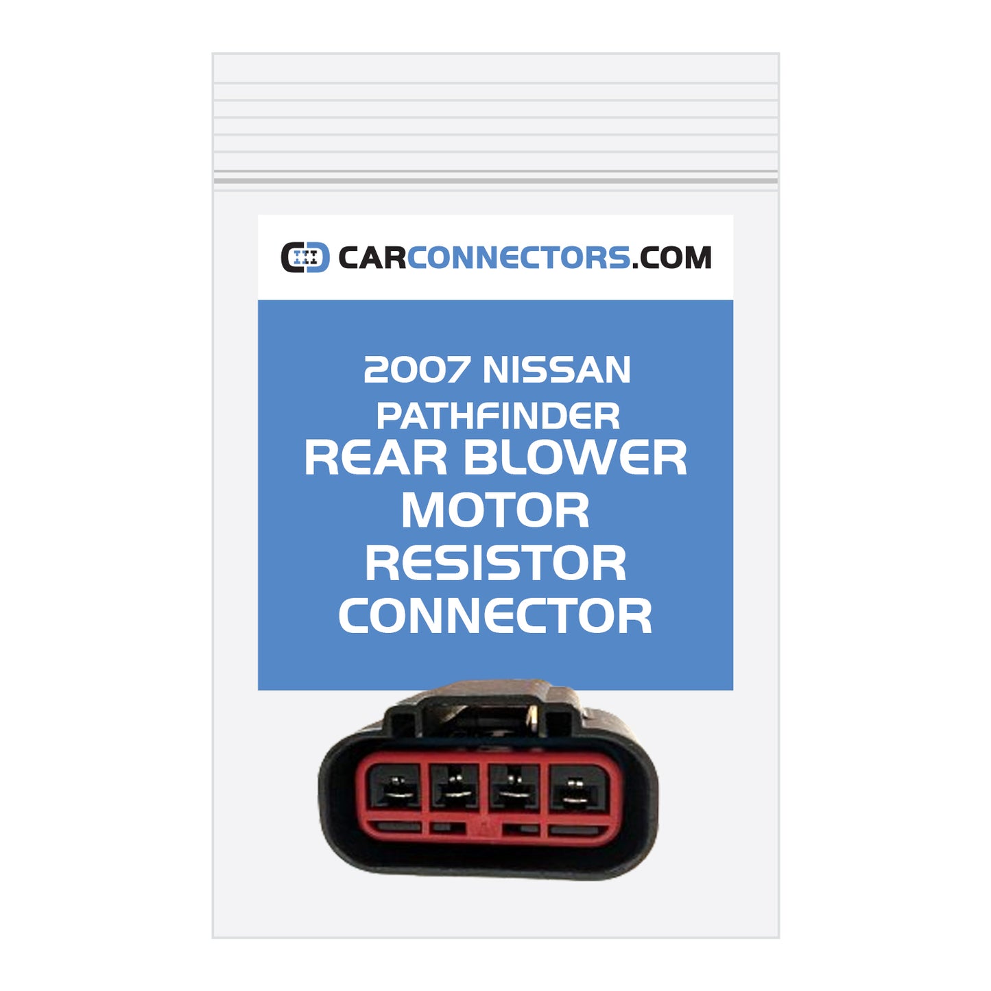 Rear Blower Motor Resistor Connector for 2007 Nissan Pathfinder