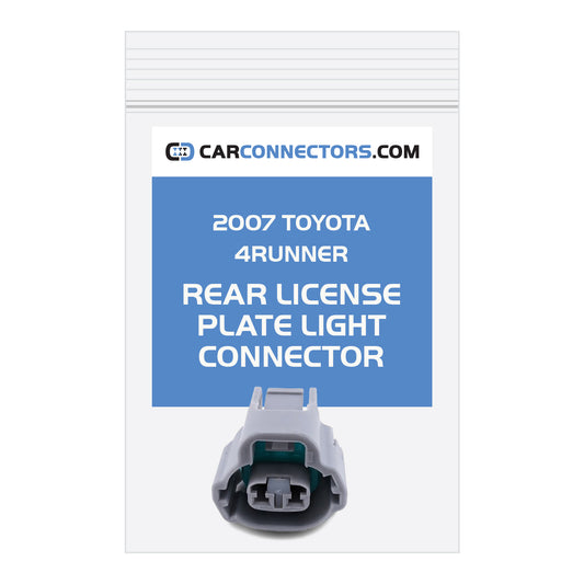 Rear License Plate Light Connector for 2007 Toyota 4Runner