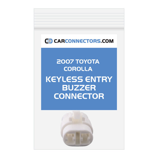 Keyless Entry Buzzer Connector for 2007 Toyota Corolla