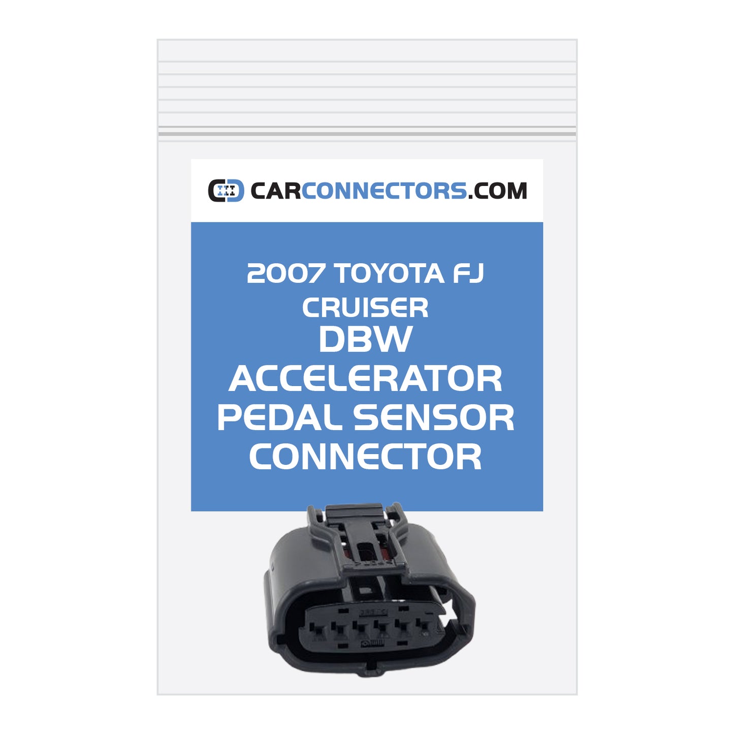DBW Accelerator Pedal Sensor Connector for 2007 Toyota FJ Cruiser
