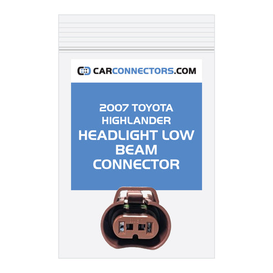 Headlight Low Beam Connector for 2007 Toyota Highlander