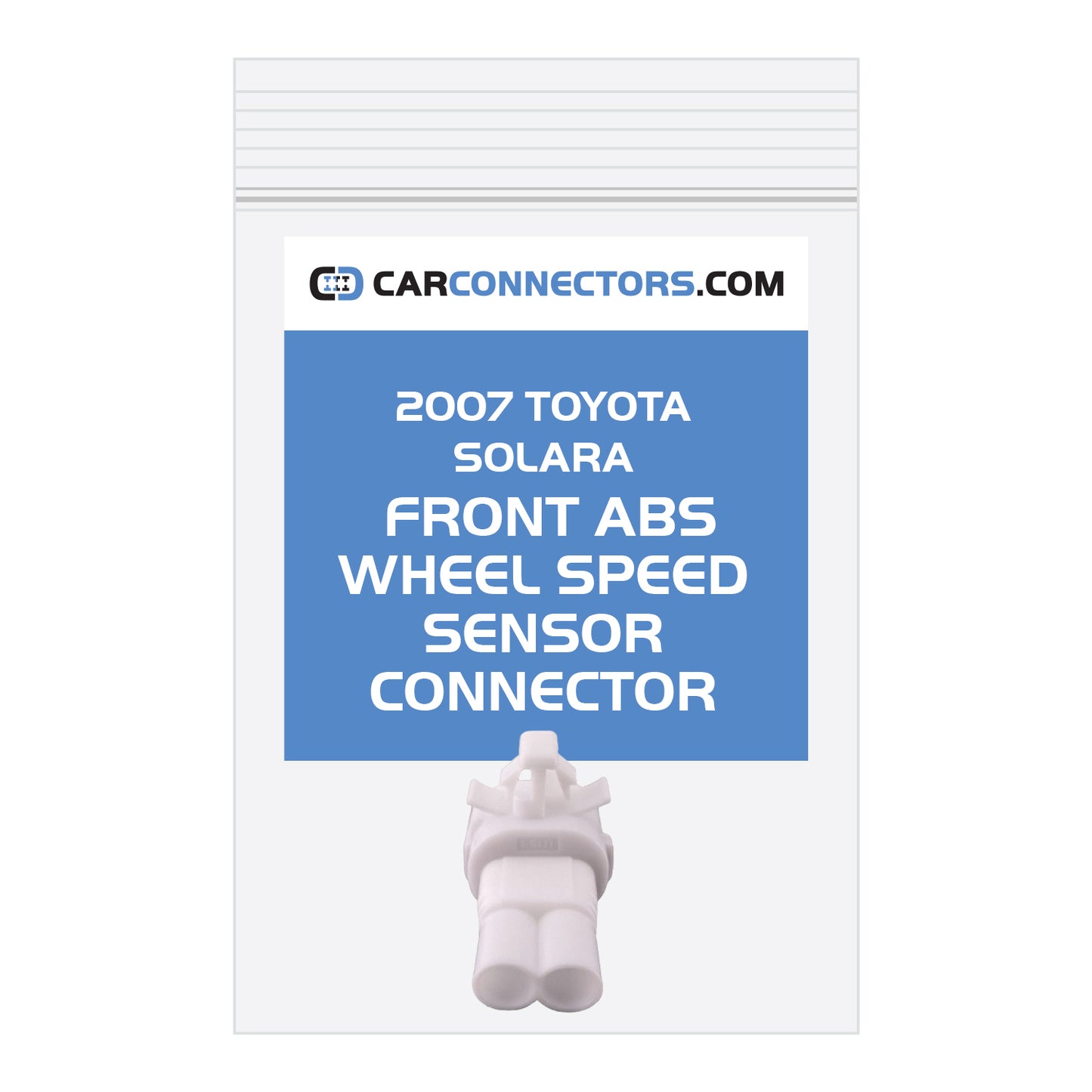Front ABS Wheel Speed Sensor Connector for 2007 Toyota Solara