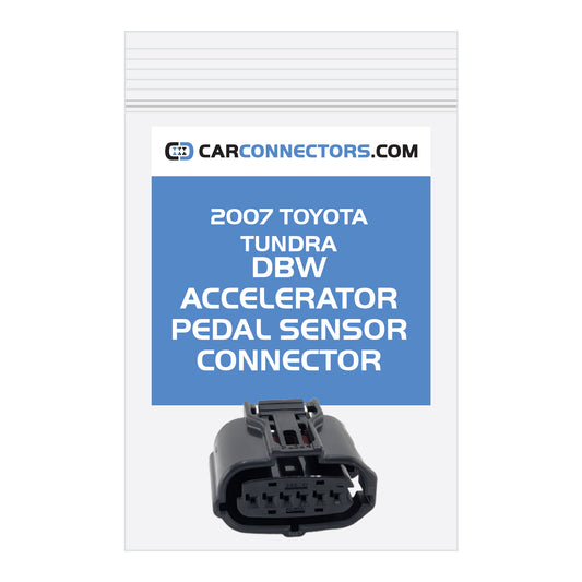 DBW Accelerator Pedal Sensor Connector for 2007 Toyota Tundra