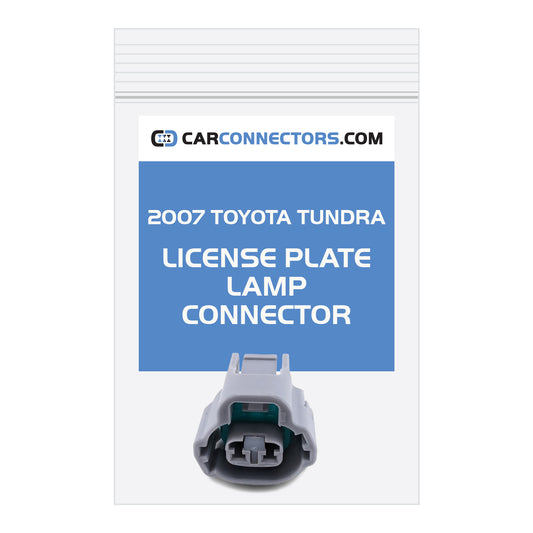 License Plate Lamp Connector for 2007 Toyota Tundra