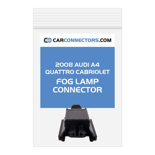Fog Lamp Connector for 2008 Audi A4 Quattro Cabriolet