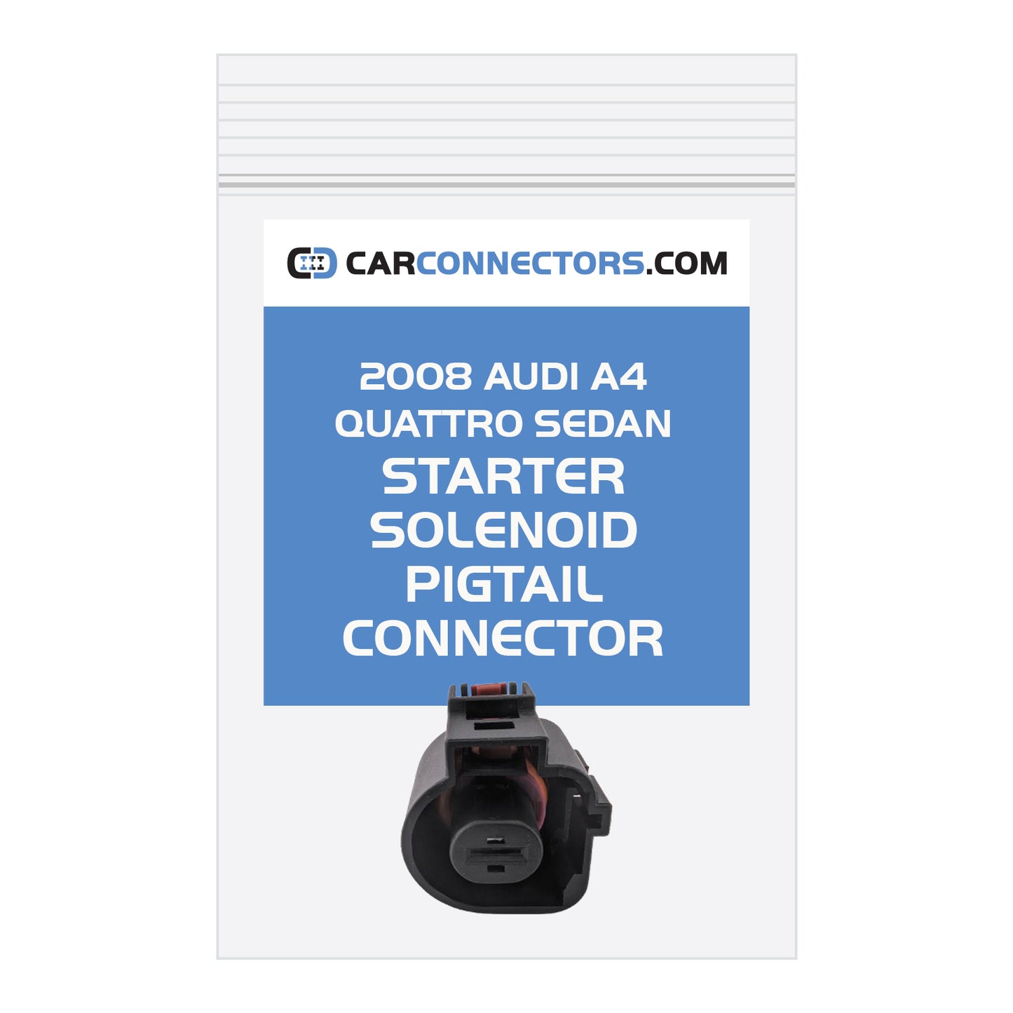 Starter Solenoid Pigtail Connector for 2008 Audi A4 Quattro Sedan