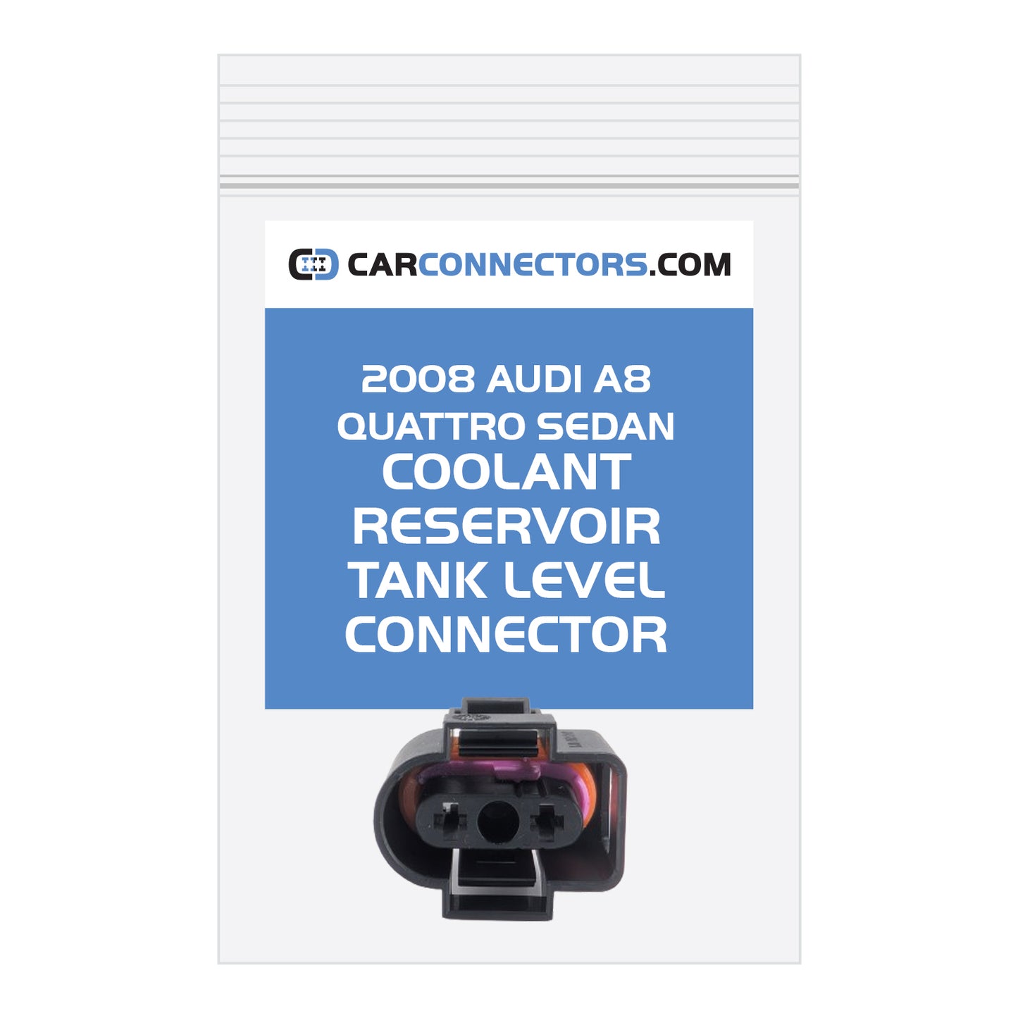 Coolant Reservoir Tank Sensor Connector for 2008 Audi A8 Quattro Sedan