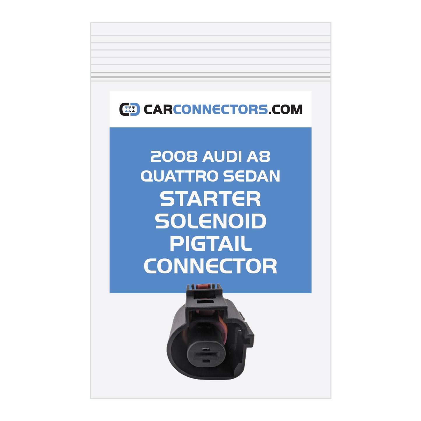Starter Solenoid Pigtail Connector for 2008 Audi A8 Quattro Sedan