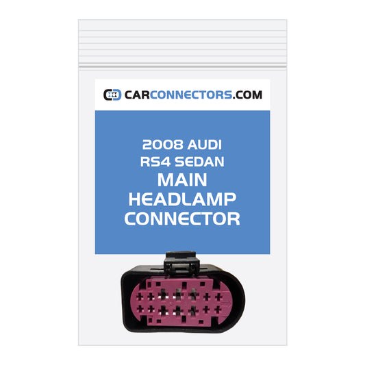 Main Headlamp Connector for 2008 Audi RS4 Sedan