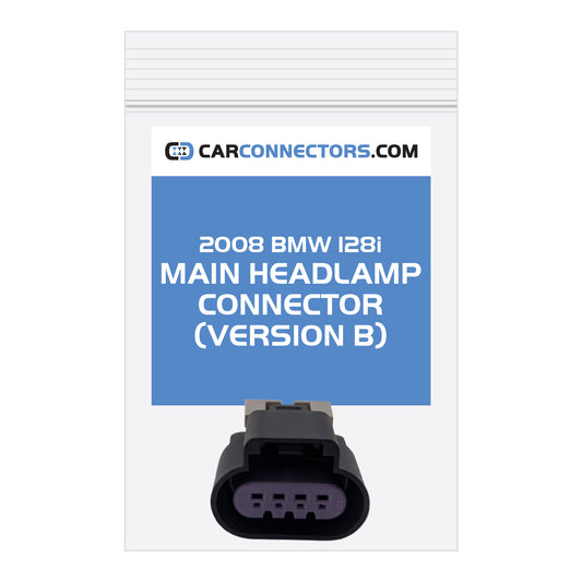 Main Headlamp (Version B) Connector for 2008 BMW 128i