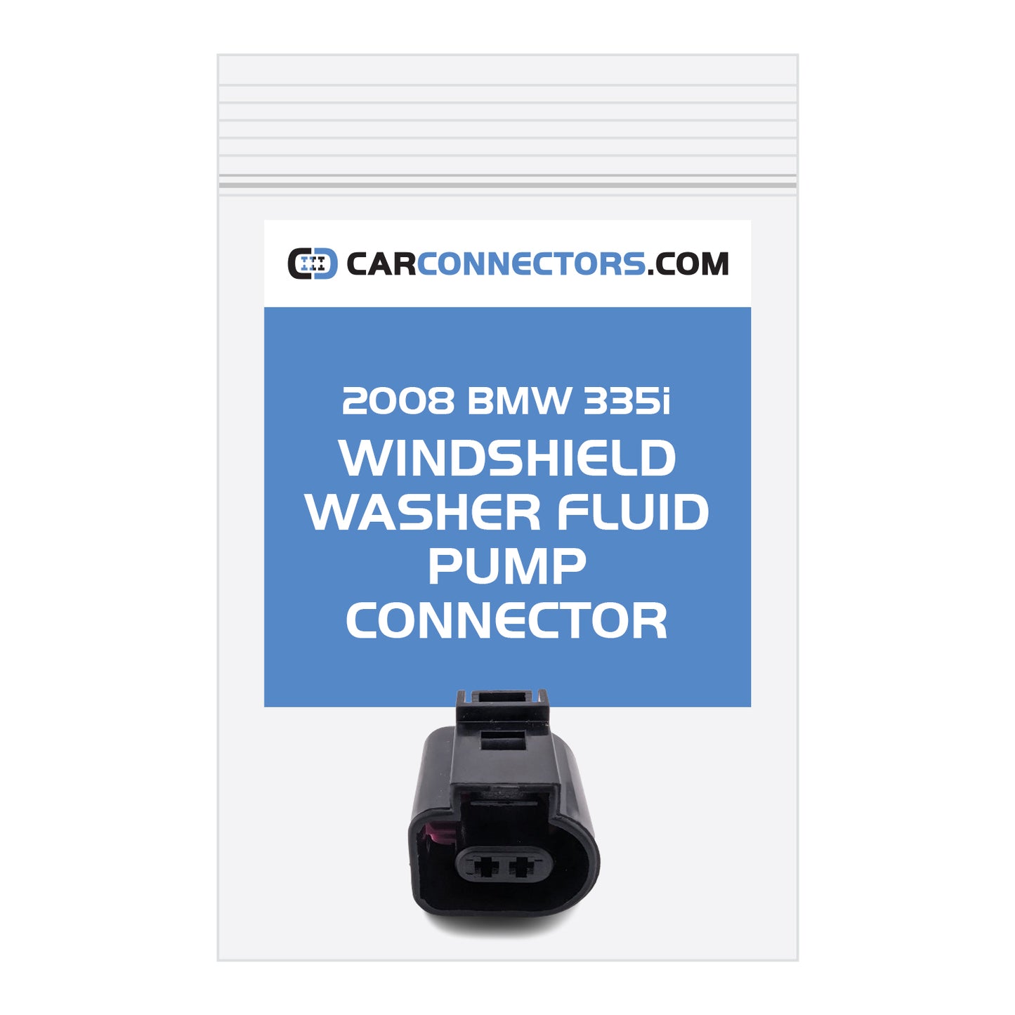 Windshield Washer Fluid Pump Connector for 2008 BMW 335i