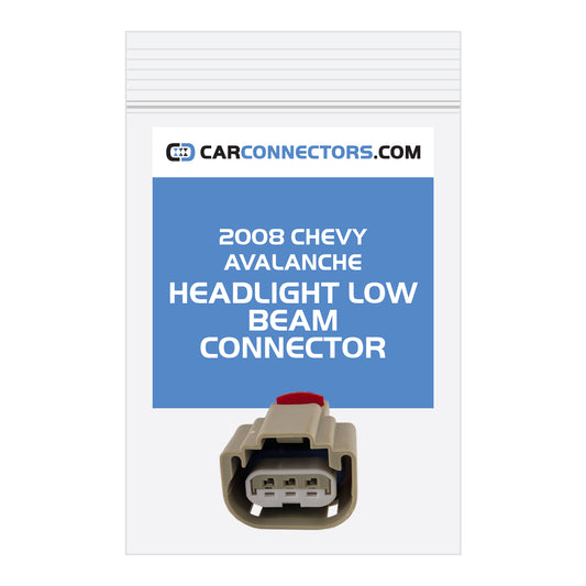 Headlight Low Beam Connector for 2008 Chevy Avalanche