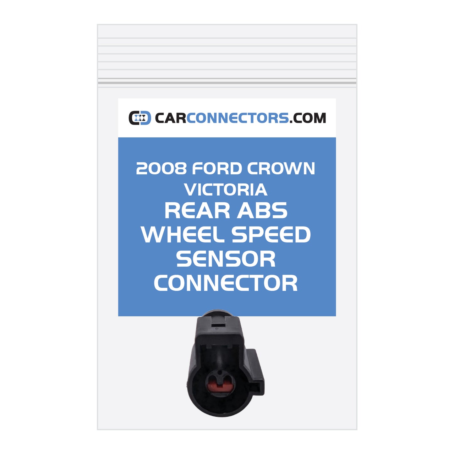 Rear ABS Wheel Speed Sensor Connector for 2008 Ford Crown Victoria